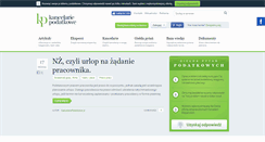 Desktop Screenshot of kancelariepodatkowe.pl